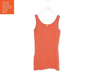 Tanktop i orange farve fra Only (str. M)