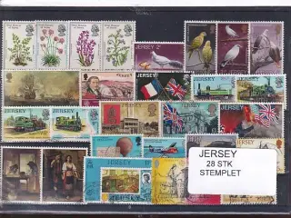 Jersey Samling - 28 stk. - Stemplet