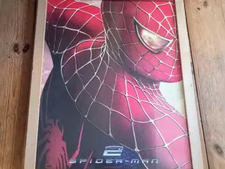 Spider-man 2 Plakat Brede 40 cm. Højde 50 cm.