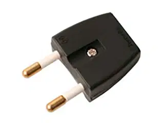 Stikprop s1 flad u/jord sort 16/250v han