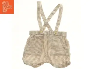 Stribet baby shorts med seler fra H&M (str. 74)