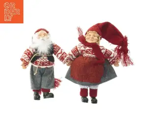 Julemand og nissemor dukker (str.  26 cm)