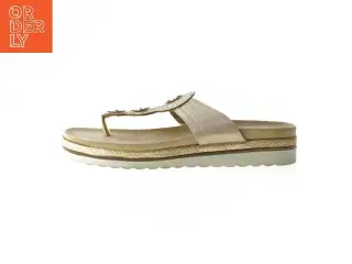 Sandal med pyntedetaljer (str. 39 )