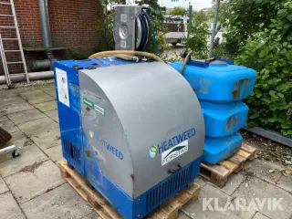Varmtvandsanlæg Heatweed Mid-serie 22/8