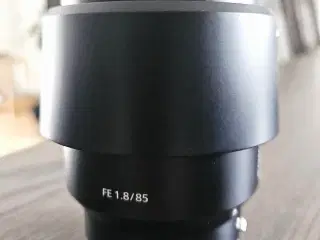 Sony FE 85mm objektiv 