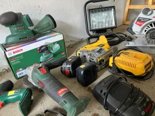 Batteri værktøj Lot 