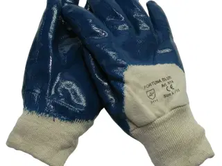 Fortuna Blue handske m/rib - 9