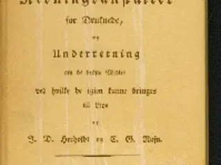 J. D. Herholdt mfl: Redningsanstalter for Druknede