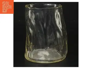 Glasvase (str. Ø 7 cm Længde 10 cm)