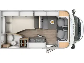 2025 - SunLight T 58   Super lækker, kort autocamper under 6 meter - kom nemt omkring!