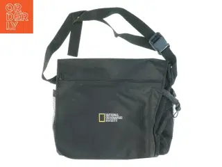 Sort skuldertaske