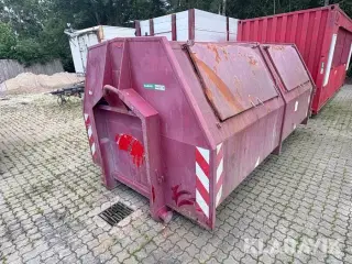 Affaldscontainer til kroghejs