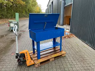 Rengøring af maskindele - vaskekar