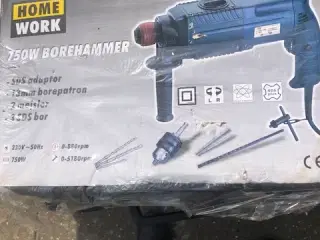 Borehammer 150 watt i kuffert