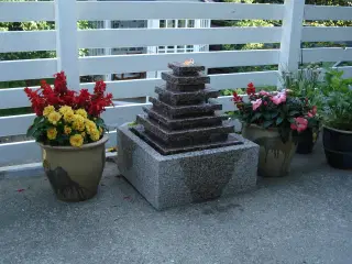 Vandkunst med pumpe