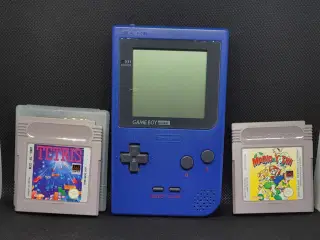 Game Boy Pocket + Spil