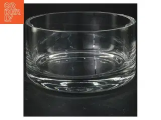 Rund glaskrukke (str. Ø 18 cm)