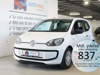 VW up 1,0 Bluemotion Take 60HK 3d