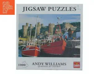 Andy Williams Quayside at Conway puslespil, 1000 brikker fra Goliath (str. 1000 brikker)