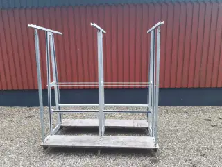 Pladestativ til træplader, glas m.m.