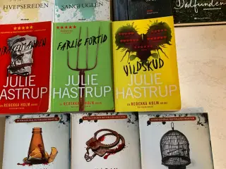 Krimier 10 stk. 175,-