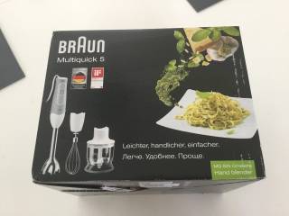 Braun stavblender sæt