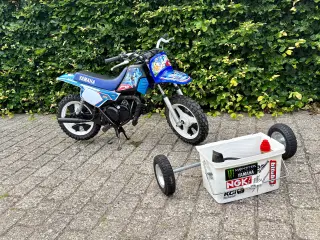 YAMAHA PW 50 + tilbehør 