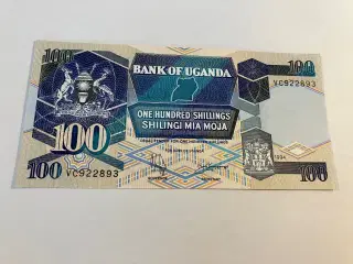 100 Shillings Uganda 1994