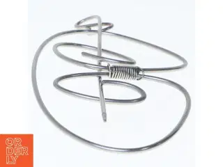 Hårspænde Metal musiksymbol dekoration (str. 15 cm)