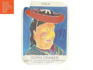 Kunstplakat Inka af Gorm Eriksen (str. 60x80 cm)