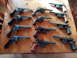 danske pistoler og revolver