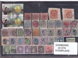 Danmark Samling - 49 Stk. Stemplet