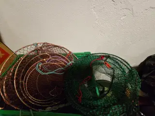 Rødspættegarn en ny og 2 brugte