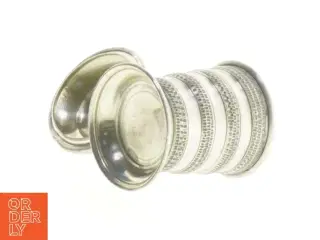 Vintage tin dåse med låg (str. 14 cm )x 7 cm)