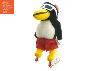 Pingvin tøjdyr med rulleskøjter fra Pingo (str. 26 cm)