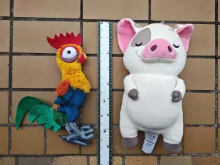 Grisen Pua og Hanen Heihei fra Disney Vaiana Moana