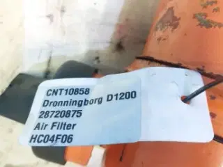 Dronningborg D1200 Luft filter 28720875
