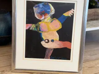 Litografi af Leif Sylvester