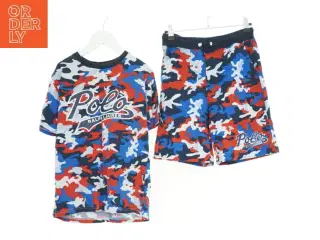 Ralph Lauren shorts og t-shirt sæt (str. 152 cm)