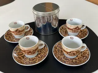 Mokkakopper med afrikanske dyremotiv