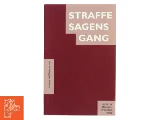 Straffesagens gang af Gorm Toftegaard Nielsen (Bog)