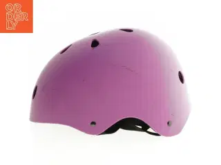 Brugt Annox skatehjelm, lilla fra Anox (str. 26 cm)