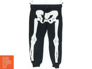 Børne sweatpants med skeletmønster fra H&M (str. 104)