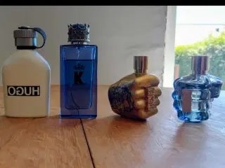 D&G, Diesel (2.stk) & Hugo Boss.