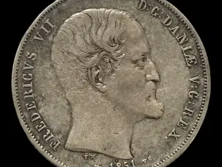 1 Rigsbankdaler 1851