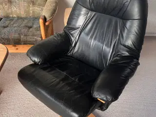 2 stk. læderstole