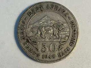 East Africa Half Shilling 1948