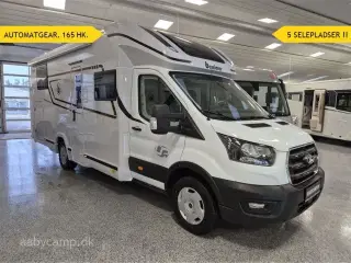 2026 - Benimar Tessoro 463 Automatgear. Dieselfyr. 12V kompressor køl. 200W solcelle. Markise. Tv. 5 selepladser. Batteri. Helårsdæk. p-sensor for og bag. Bakkamera.