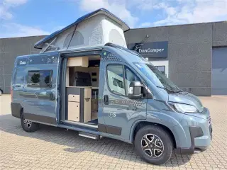 2025 - Chausson  SPORT Line   Van som familiecamper med 5 selepladser, pop-up og masser af sovepladser på kun 5,99 cm længde.