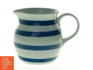 Stribet keramikkande (str. 13 x 12 cm)